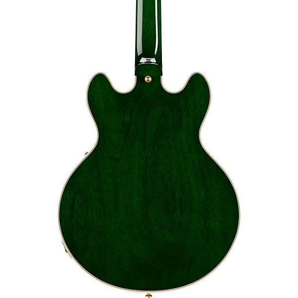 Gibson Custom CS-356 3A Quilt Semi-Hollowbody Electric Guitar Emerald Green