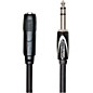 Roland Black Series 1/4" TRS Male to Female Headphone Extension Cable 25 ft. Black thumbnail