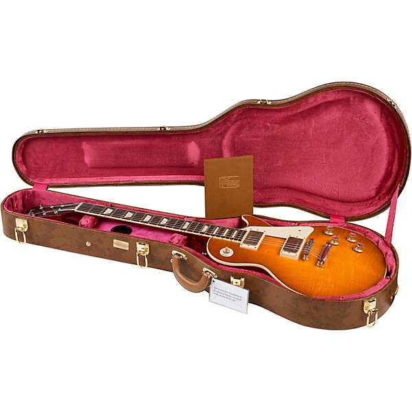Gibson Custom Standard Historic 1960 Les Paul Reissue Lightly Aged Made To Measure Electric Guitar Lemon Burst
