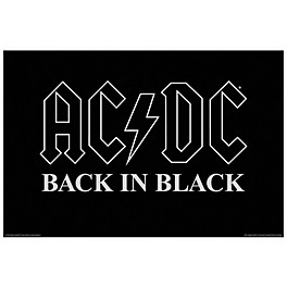 Hal Leonard AC/DC Back in Black Wall Poster