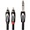 Roland Black Series 1/4" TRS (Male) - Dual ... Roland Black Series 1/4" TRS (Male) - Dual RCA Interconnect Cable 10 ft. Black