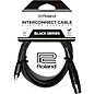 Roland Black Series XLR (Female) - RCA Interconnect Cable 5 ft. Black
