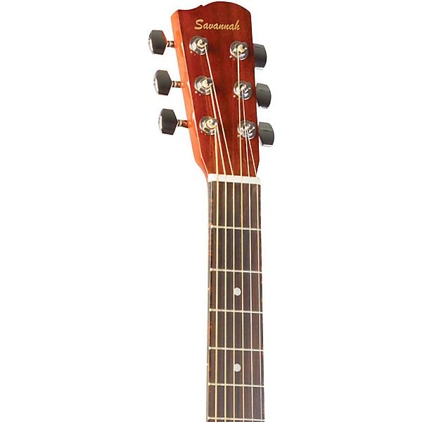 Savannah SGO-16CE OOO Acoustic-Electric Guitar Natural