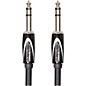 Roland Black Series 1/4" TRS - 1/4" TRS Balanced Interconnect Cable 10 ft. Black thumbnail