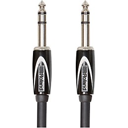 Roland Black Series 1/4" TRS-1/4" TRS Balanced Interconnect Cable 5 ft. Black