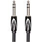 Roland Black Series 1/4" TRS - 1/4" TRS Balanced Interconnect Cable 5 ft. Black thumbnail