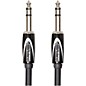 Roland Black Series 1/4" TRS-1/4" TRS Balanced Interconnect Cable 3 ft. Black thumbnail