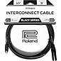 Roland Black Series XLR (Male) - RCA Interconnect Cable 10 ft. Black