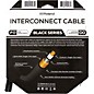 Roland Black Series XLR (Male) - RCA Interconnect Cable 10 ft. Black