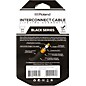 Roland Black Series XLR (Male) - RCA Interconnect Cable 5 ft. Black