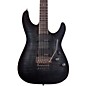 Open Box Schecter Guitar Research Demon-6 With Floyd Rose Solid Body Electric Guitar Level 2 Transparent Black Burst 888366002667 thumbnail