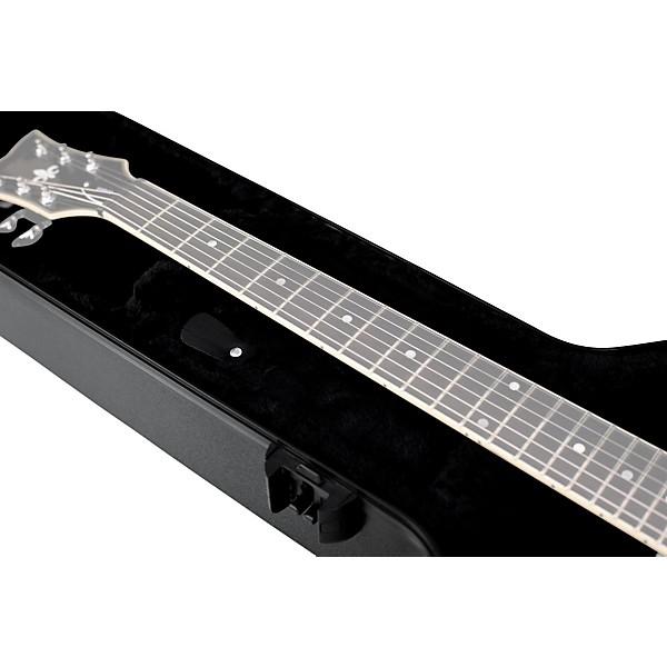 Gator TSA ATA Molded Semi-Hollow Electric Guitar Case Black Black
