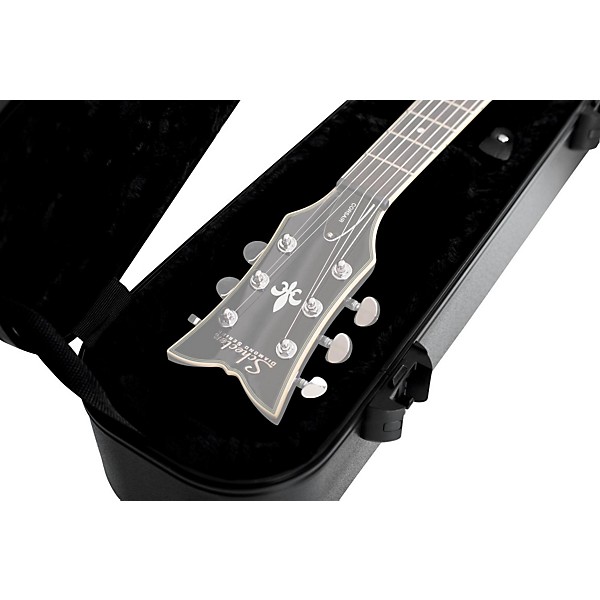 Gator TSA ATA Molded Semi-Hollow Electric Guitar Case Black Black