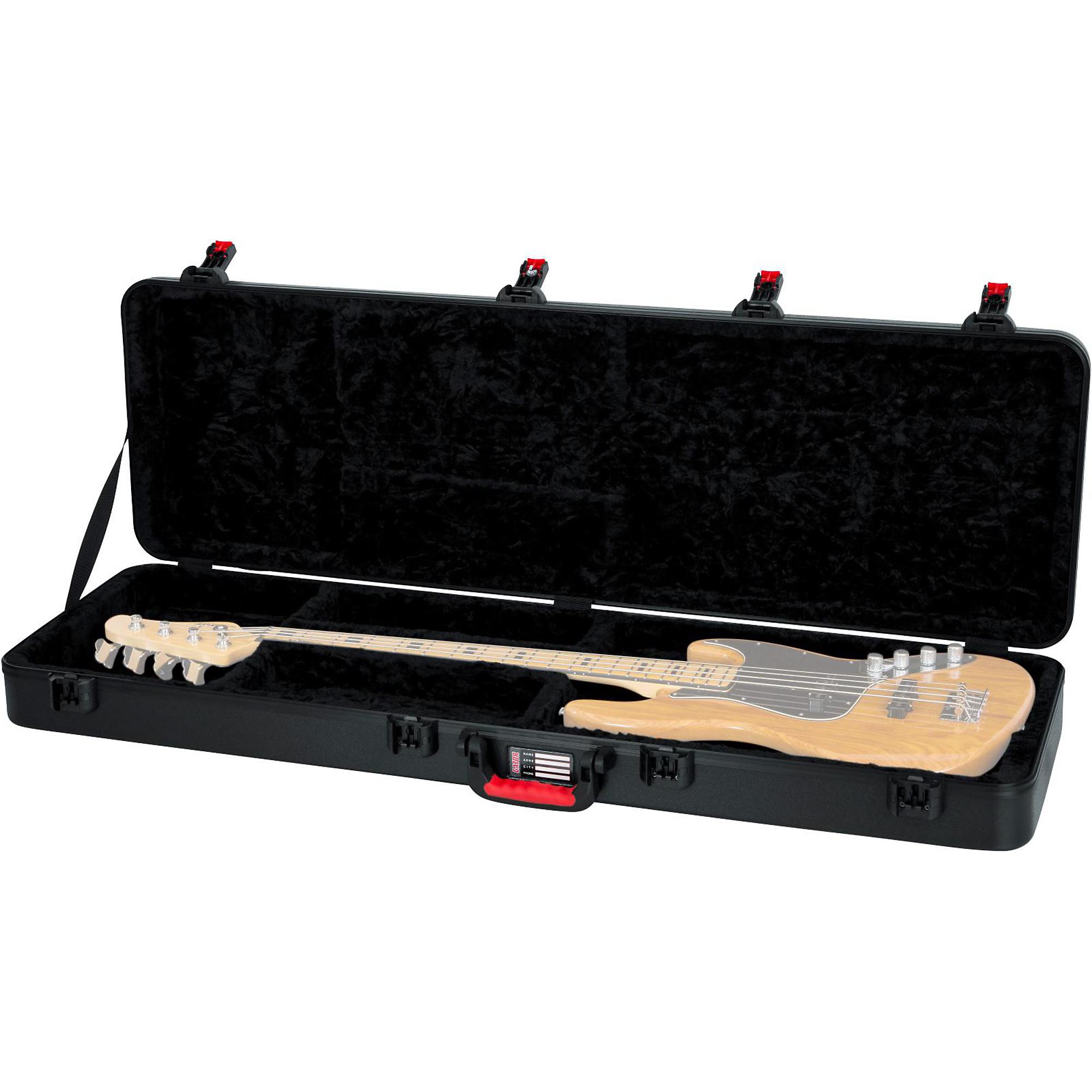 Gator TSA ATA Molded Bass Guitar Case Black Black | Guitar Gator TSA ATA Molded Bass Guitar Case Black Black | Guitar