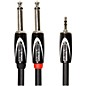 Roland Black Series 3.5mm TRS-Dual 1/4" Y Interconnect Cable 10 ft. Black thumbnail