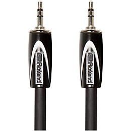 Roland Black Series 3.5mm TRS-3.5mm TRS Balanced Interconnect Cable 10 ft. Black