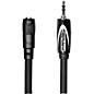 Roland Black Series 3.5mm TRS Male to Female Headphone Extension Cable 25 ft. Black thumbnail
