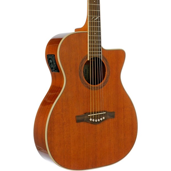 EKO DUO Series Auditorium Acoustic-Electric Guitar Natural