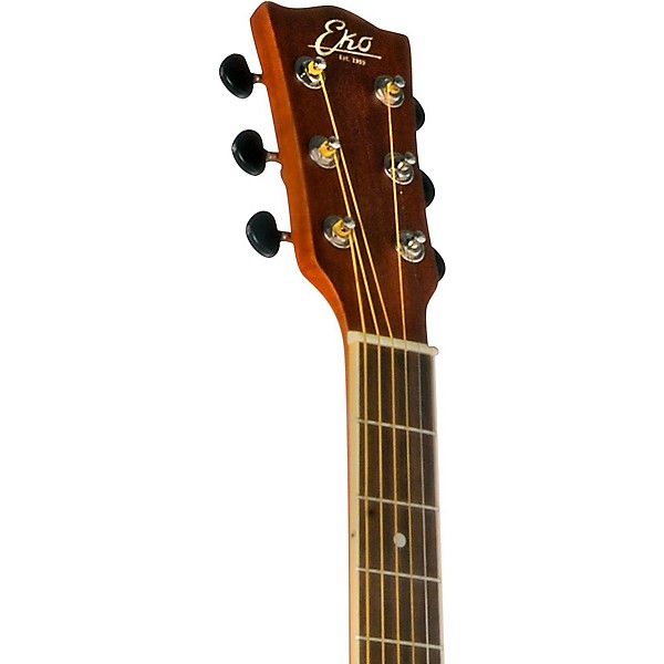 EKO DUO Series Auditorium Acoustic-Electric Guitar Natural