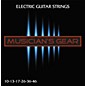 Musician's Gear Electric Nickel Plated Steel Guitar Strings 10-46 - 10-Pack