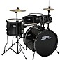 Open Box Sound Percussion Labs Kicker Pro 5-Piece Drum Set with Stands, Cymbals and Throne Level 2 Black 190839474377 thumbnail