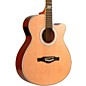 EKO TRI Series Auditorium Cutaway Acoustic-Electric Guitar Natural thumbnail
