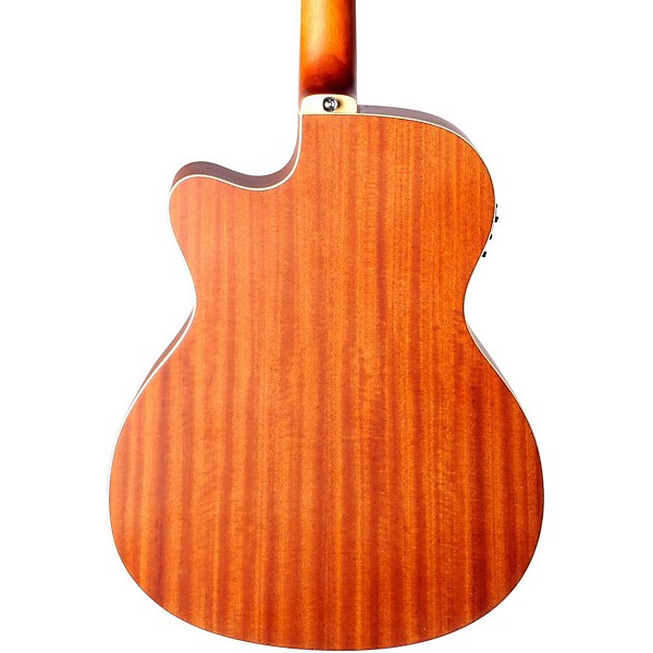 EKO TRI Series Auditorium Cutaway Acoustic-Electric Guitar Natural