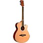 EKO TRI Series Auditorium Cutaway Acoustic-Electric Guitar Natural