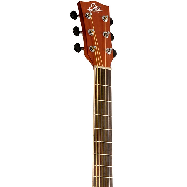 EKO TRI Series Auditorium Cutaway Acoustic-Electric Guitar Natural