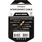 Roland Black Series Dual RCA-RCA Interconnect Cable 5 ft. Black
