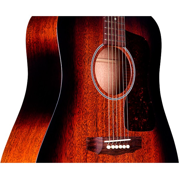 Guild D-20 Dreadnought Acoustic Guitar Vintage Sunburst