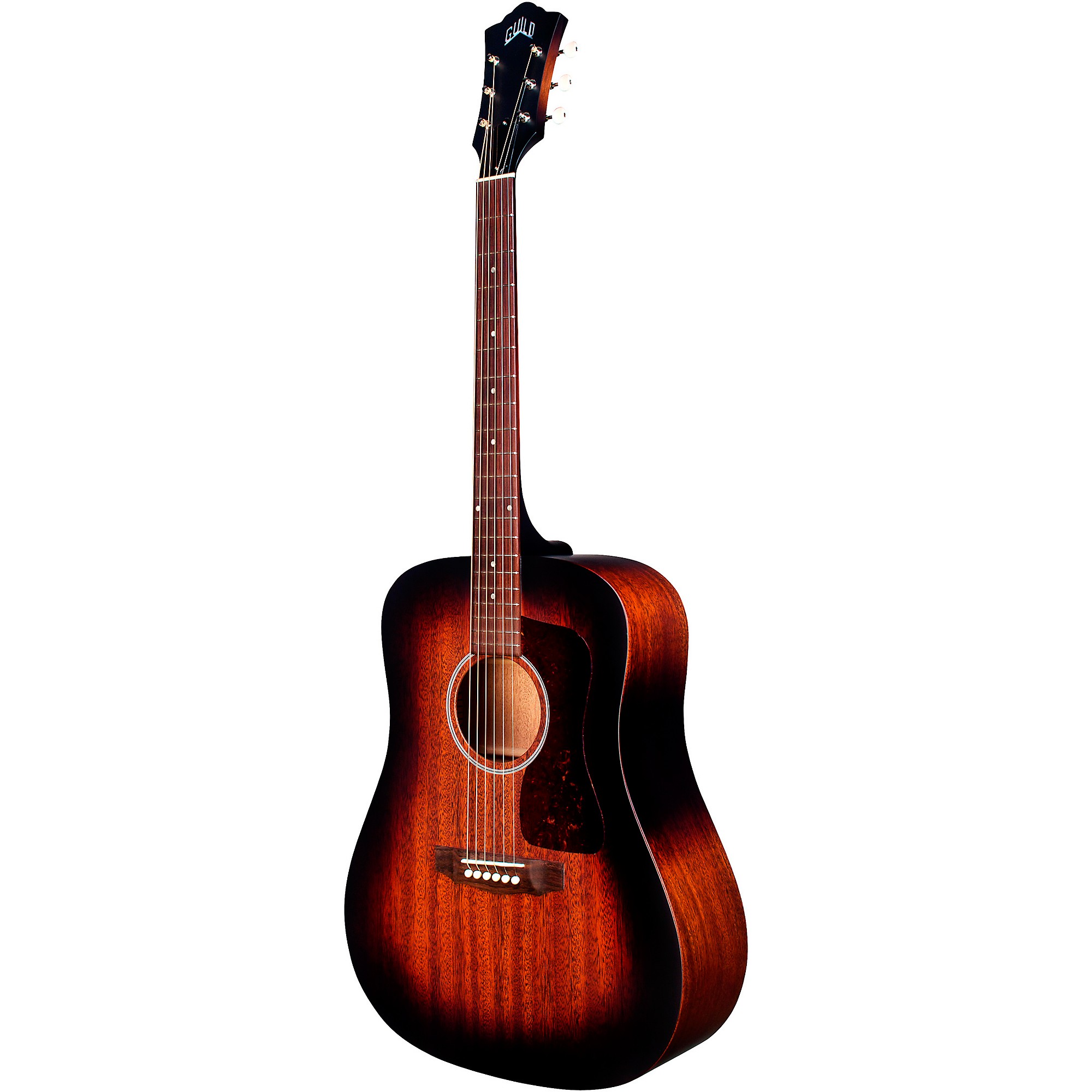 Guild D-20 Dreadnought Acoustic Guitar Vintage Sunburst | Guitar