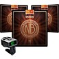 D'Addario NB1047 Nickel Bronze Extra Light Acoustic Strings 3-Pack with FREE NS Micro Headstock Tuner thumbnail