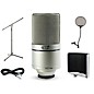 MXL 990 Large-Diaphragm Condenser Microphone Bundle With VMS Vocal Shield, Boom Stand, Pop Filter and Cable thumbnail