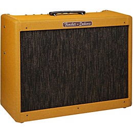 Fender Hot Rod Deluxe Lacquered Tweed, 40-Watt 1x12 Tube Guitar Combo Amplifier Lacquered Tweed