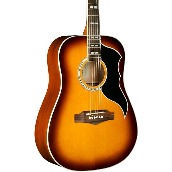 EKO Ranger VI Vintage Reissue Dreadnought Acoustic Guitar Honey Burst