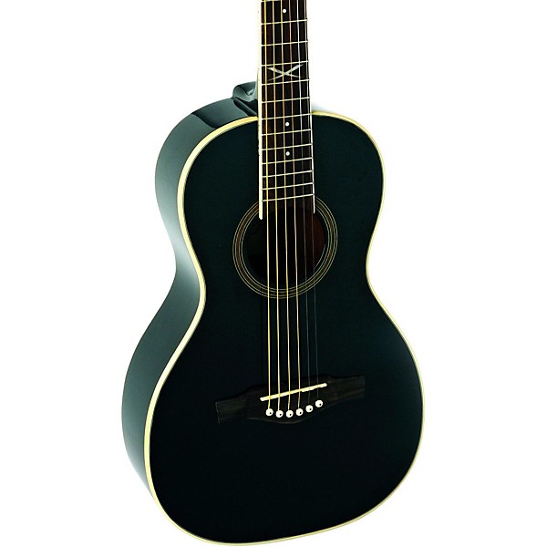 EKO NXT Series Parlor Acoustic Guitar Black