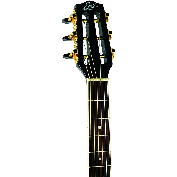 EKO NXT Series Parlor Acoustic Guitar Black