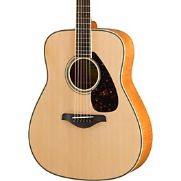 Yamaha FG840 Dreadnought Acoustic Guitar Natural