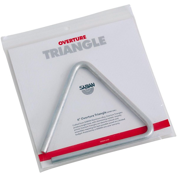 SABIAN 4" Overture Triangle 6 in.