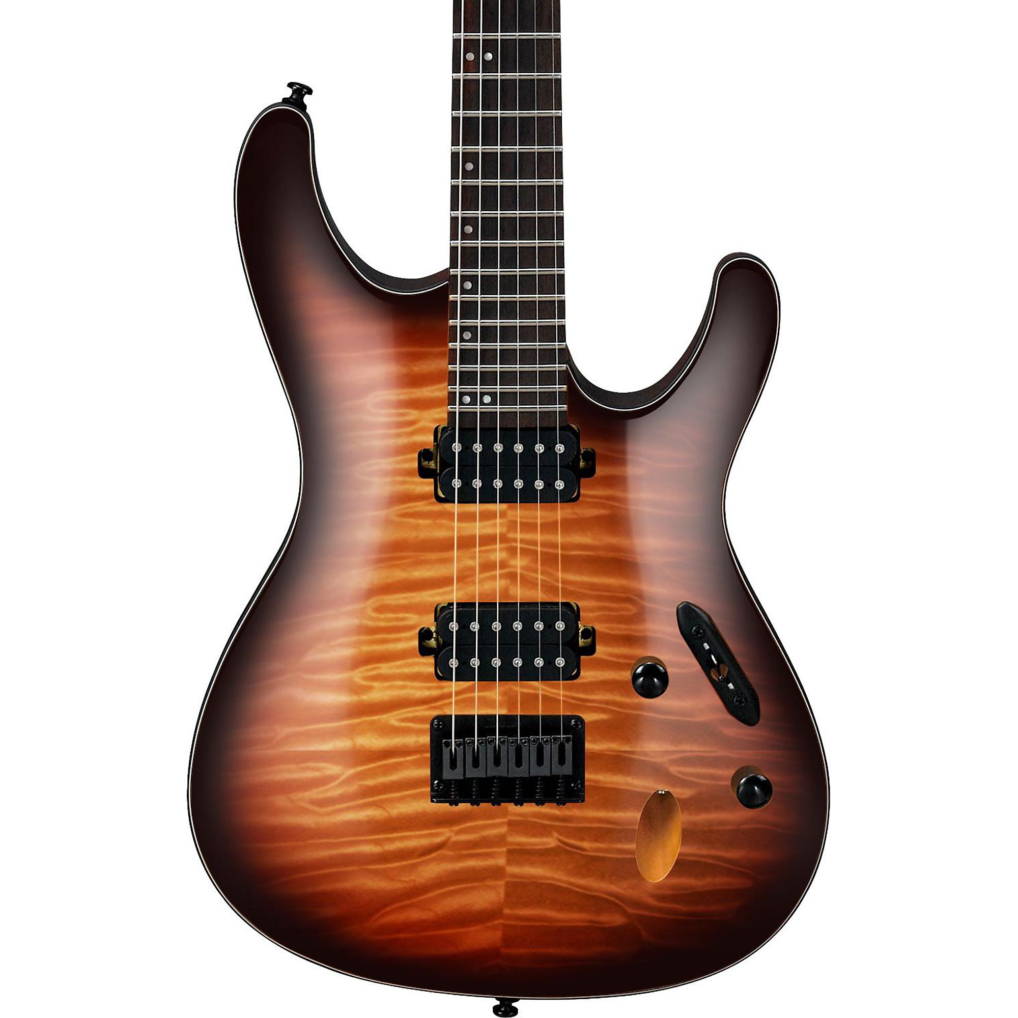 Burst　Guitar　Guitar　Eye　Dragon　Series　Electric　S621QM　Center　Ibanez　S