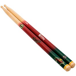 Woodrow Guitars NHL Collectible Drum Sticks Toronto Maple Le... Woodrow Guitars NHL Collectible Drum Sticks Minnesota Wild 5A