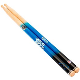 Woodrow Guitars NFL Drum Sticks Carolina Panthers 5A