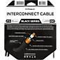 Roland Black Series 1/4" TRS-XLR(Male) Interconnect Cable 10 ft. Black