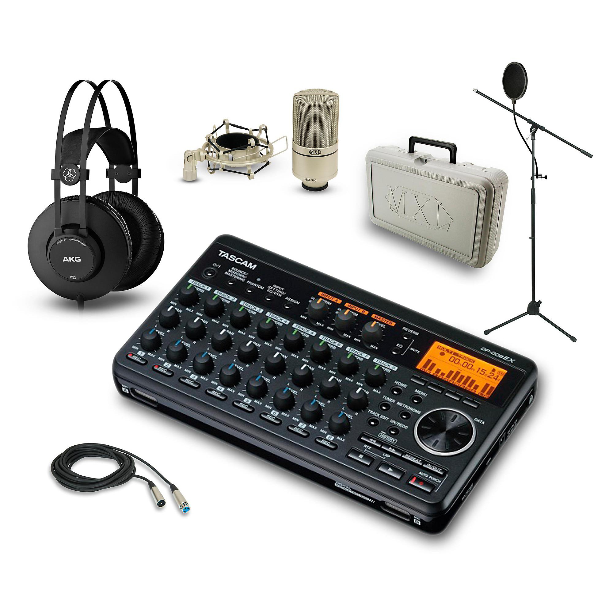 TASCAM DP-008EX, K52 and 990 Package