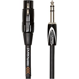 Roland Black Series 1/4" TRS-XLR(Female) Intercon... Roland Black Series 1/4" TRS-XLR(Female) Interconnect Cable 10 ft. Black