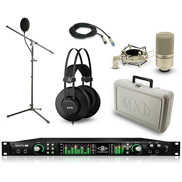 Universal Audio Apollo 8 Thunderbolt Duo, K52 and 990 Package
