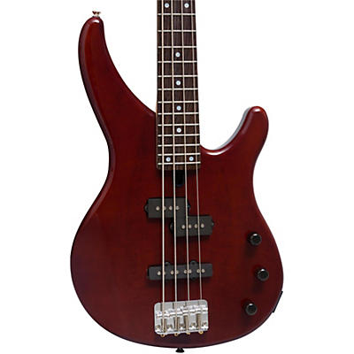 Yamaha Trbx174ew Mango Wood 4-String Electric Bass Root Beer for sale
