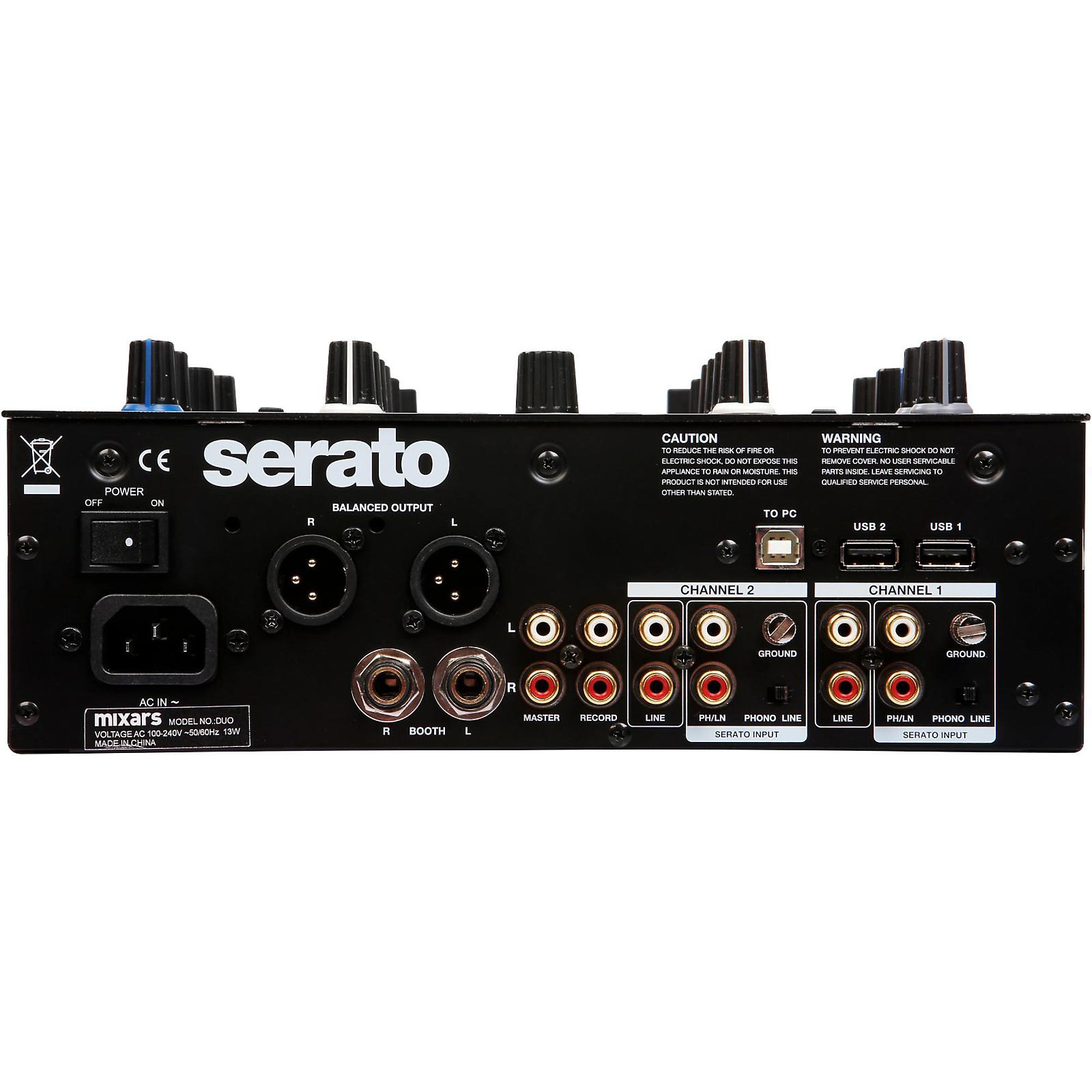 Open Box Mixars DUO Official Serato DJ Mixer | Guitar Center