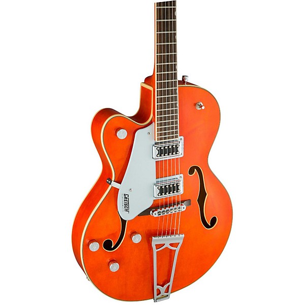 Gretsch Guitars G5420LH Electromatic Hollowbody Left Handed Electric Guitar Orange Stain